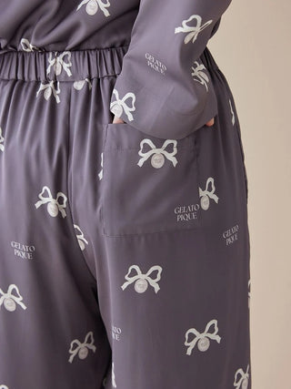 Ribbon Satin Pants - view 16