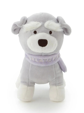 Gelato Pique [CAT&DOG] Scarf Dog Motif Dog Toy in gray