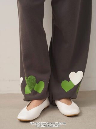 [SESAME STREET×CPD HOOME meets GELATO PIQUE] Cotton French Terry Print Long Pants - view 13