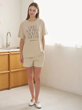 Cool Rayon Logo Printed T-shirt