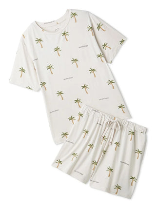 Summer Motifs Cool Rayon T-shirt & Shorts Set
