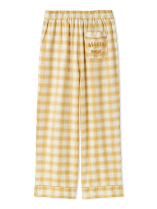 Preppy Flannel Checkered Pants