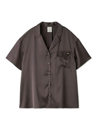 Cool Satin Lace Shirt