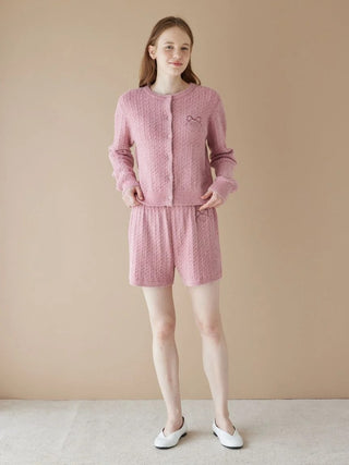 Smoothie Aran Pattern Shorts - view 17