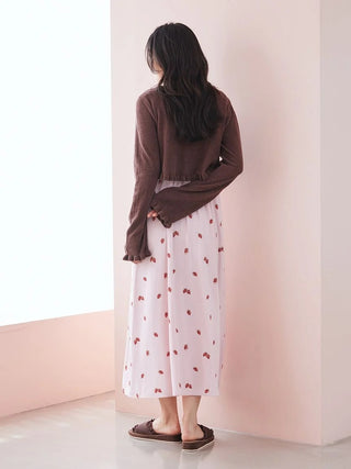 Airy Moco Frill Cardigan