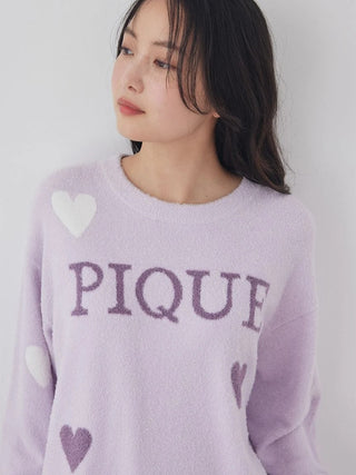 Hot Smoothie Heart Jacquard Pullover - view 14