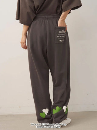 [SESAME STREET×CPD HOOME meets GELATO PIQUE] Cotton French Terry Print Long Pants - view 14