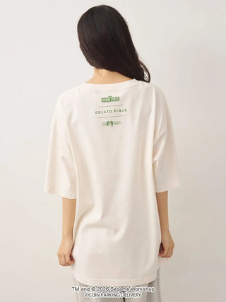 [SESAME STREET×CPD HOOME meets GELATO PIQUE] Cotton Motif Print T-Shirt - view 7