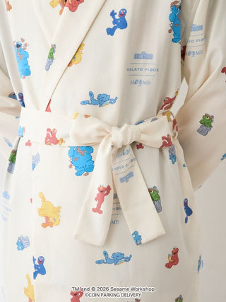 [SESAME STREET×CPD HOOME meets GELATO PIQUE] All-Over Print Gown - view 14