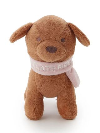 Gelato Pique [CAT&DOG] Scarf Dog Motif Dog Toy in brown