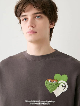 [SESAME STREET×CPD HOOME meets GELATO PIQUE] Cotton French Terry Print Pullover - view 11