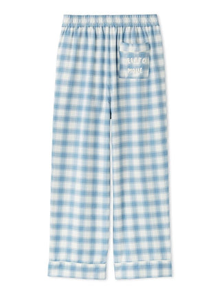 Preppy Flannel Checkered Pants