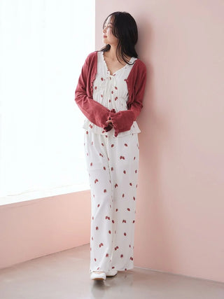 Strawberry Tank-top With Built-in Bra