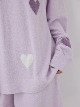 Hot Smoothie Heart Jacquard Pullover - view 19