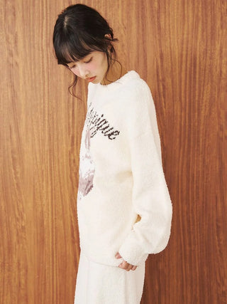 Baby Moco Cat Jacquard Pullover - view 18