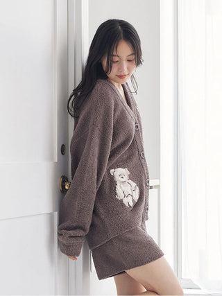Baby Moco Bear Jacquard Cardigan - view 18