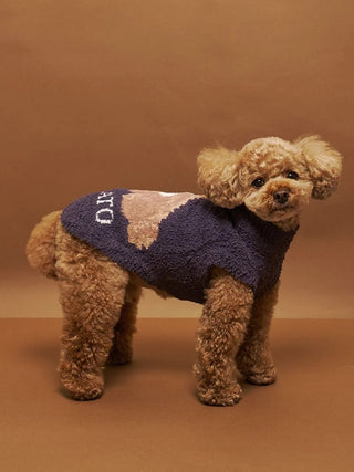 [CAT&DOG] Baby Moco Poodle Printed Pet Pullover - view 14