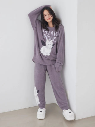 [HALLOWEEN] Night Parade Dogs Jacquard Pullover - view 27