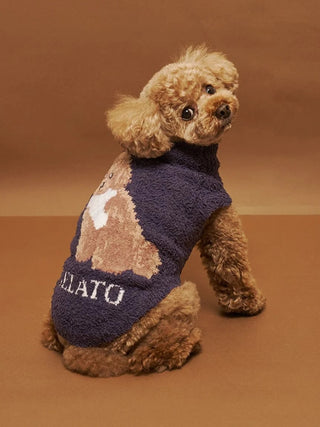 [CAT&DOG] Baby Moco Poodle Printed Pet Pullover - view 15