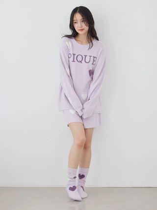 Hot Smoothie Heart Jacquard Pullover - view 25
