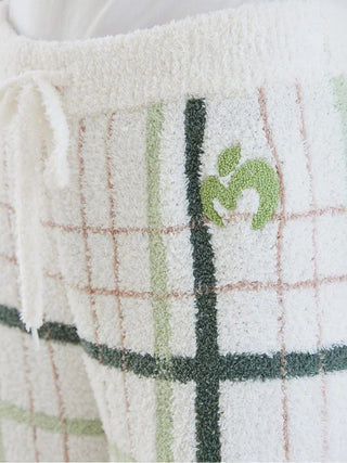 [Mrs. GREEN APPLE] [Unisex] Powder Jacquard Pullover & Baby Moco Checkered Pants Set - view 23