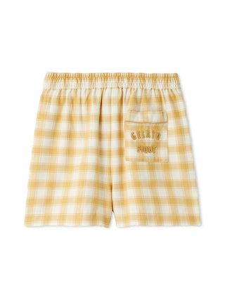 Preppy Flannel Checkered Shorts