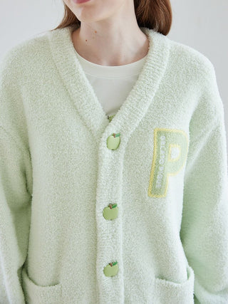 [Mrs. GREEN APPLE] [Unisex] Powder Jacquard Cardigan - view 19