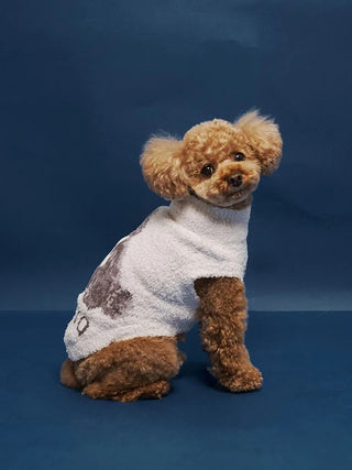 [CAT&DOG] Baby Moco Poodle Printed Pet Pullover - view 21