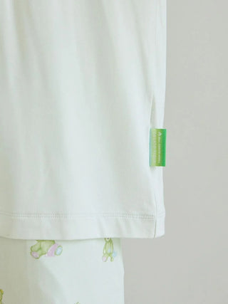 [Mrs. GREEN APPLE][Unisex] One-point Printed Long-sleeve T-shirt & Pants Set - view 21