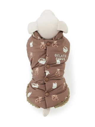 [CAT&DOG] Back-Open Puffer Pet Jacket - view 30