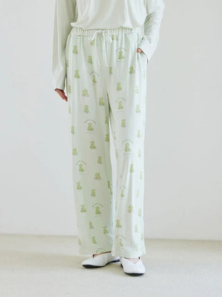[Mrs. GREEN APPLE][Unisex] One-point Printed Long-sleeve T-shirt & Pants Set - view 23
