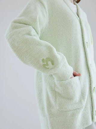 [Mrs. GREEN APPLE] [Unisex] Powder Jacquard Cardigan - view 23