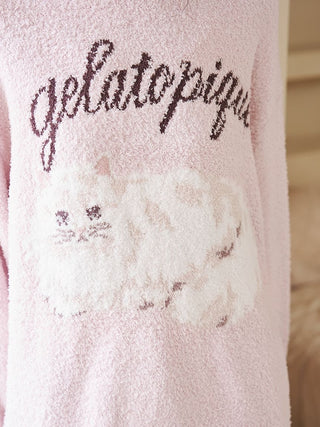 Baby Moco Cat Jacquard Pullover - view 32