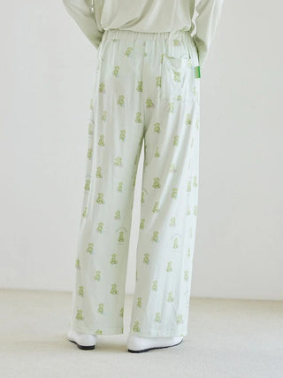[Mrs. GREEN APPLE][Unisex] One-point Printed Long-sleeve T-shirt & Pants Set - view 24