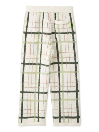 [Mrs. GREEN APPLE] [Unisex] Powder Jacquard Pullover & Baby Moco Checkered Pants Set - view 37