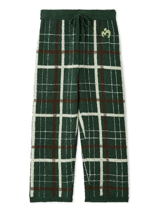 [Mrs. GREEN APPLE] [Unisex] Powder Jacquard Pullover & Baby Moco Checkered Pants Set - view 42