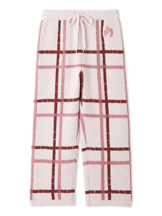 [Mrs. GREEN APPLE] [Unisex] Powder Jacquard Pullover & Baby Moco Checkered Pants Set - view 39