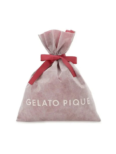 2024 Holiday Woven Wrapping Bag gelato pique