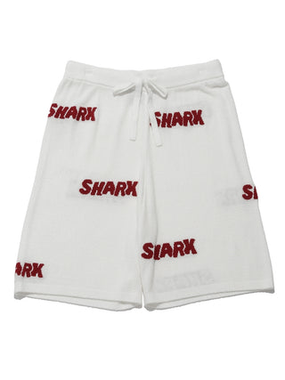 COOL MENS SHARK Logo Jacquard Shorts- Men's Loungewear Bottoms at Gelato Pique USA