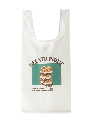 High Calorie Pattern Eco Bag- Women's Loungewear Bags, Pouches, Eco Bags & Tote Bags at Gelato Pique USA