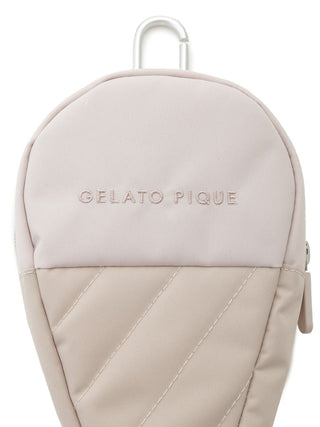 CAT&DOG Ice Cream Pouch by Gelato Pique USA. A cute ice cream-shaped pouch with a carabiner that can be hooked to walking bag. Made with the usual "gelato pique" fare of quality fabrics and pastel hues design. 
