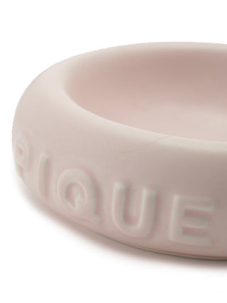 Cat & Dog Food Bowl by Gelato Pique USA. A stylish,  solid, high-quality ceramic bowl with the word "GELATO" on the front and the word "PIQUE" on the back.  