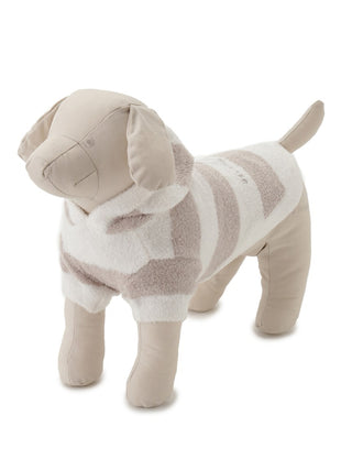 DOG & CAT The Smoothy 2 Border Dog Parka by Gelato Pique USA. Your pet may now look stylish with this pullover sweater in a soothing palette.