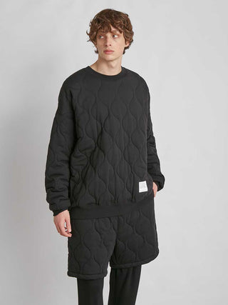 MISTERGENTLEMEAN x MENS Quilted Pullover- Men's Loungwear Tops at Gelato Pique USA