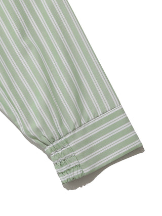 MENS Striped Button Up- Men's Loungwear Tops at Gelato Pique USA