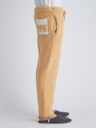 MENS Macaron Moco Logo Jacquard Pants- Men's Premium Loungewear Pants, Pajamas, Sleep Pants and Long Pants at Gelato Pique USA