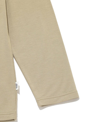 GELATO PIQUE MENS Kapok Smoothie Long Sleeve Shirt- Men's Loungewear Tops at Gelato Pique USA