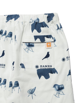 MENS EAMES Chair Motif Long Pants- Men's Premium Loungewear Pants, Pajamas, Sleep Pants and Long Pants at Gelato Pique USA
