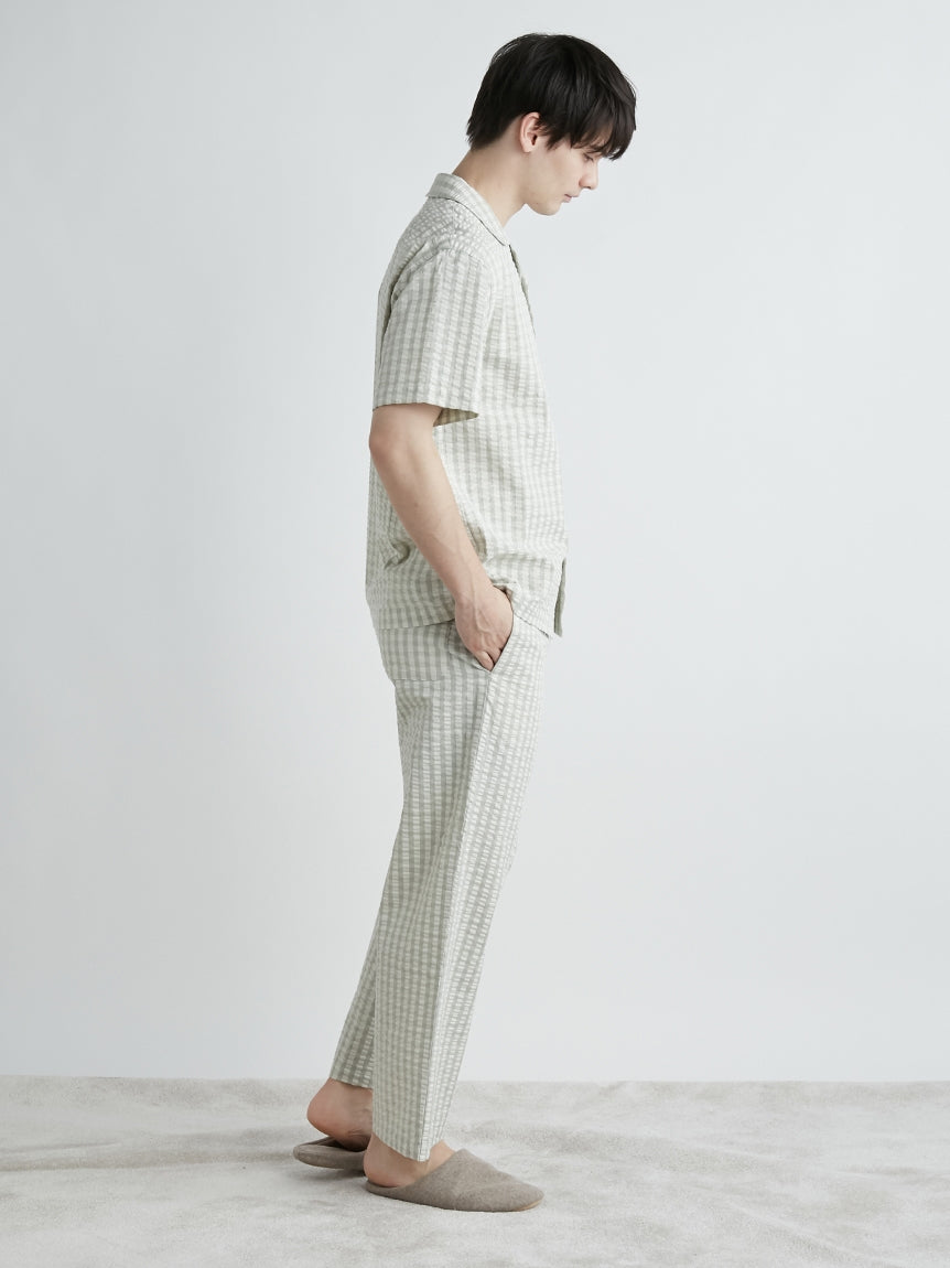 Gingham Check Men's Cozy Pajama Pants