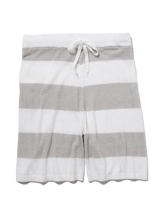 GELATO PIQUE MENS Smoothie Light Cool 2 Border Shorts- Men's Premium Loungewear Pants, Pajamas, Sleep Pants and Long Pants at Gelato Pique USA
